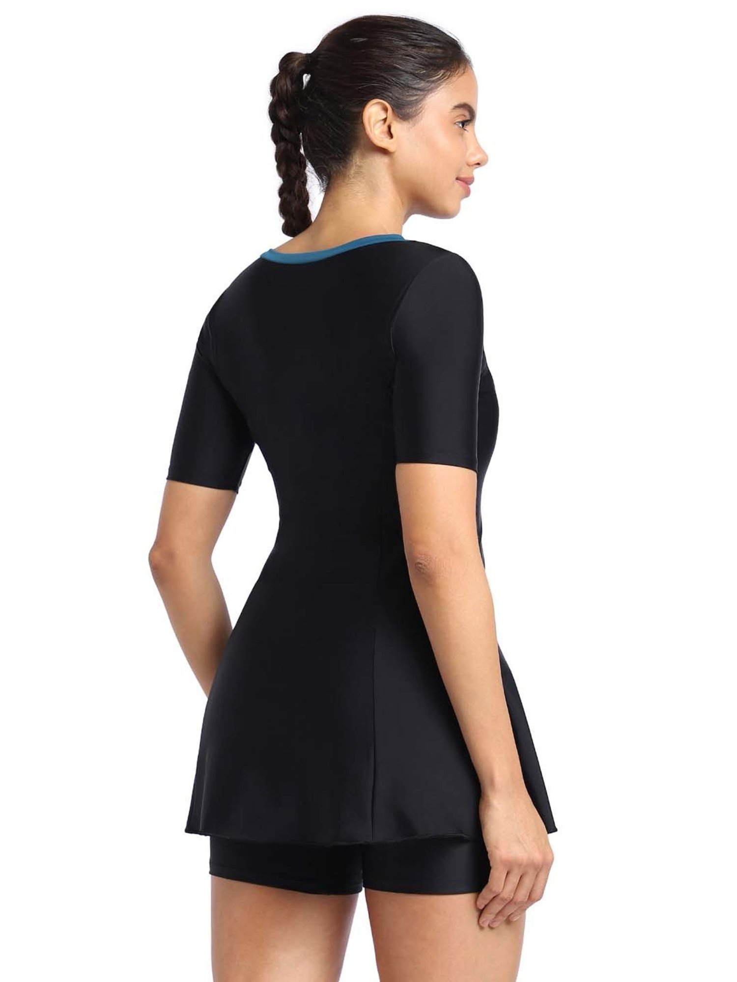 Speedo Black Plain Swimwear