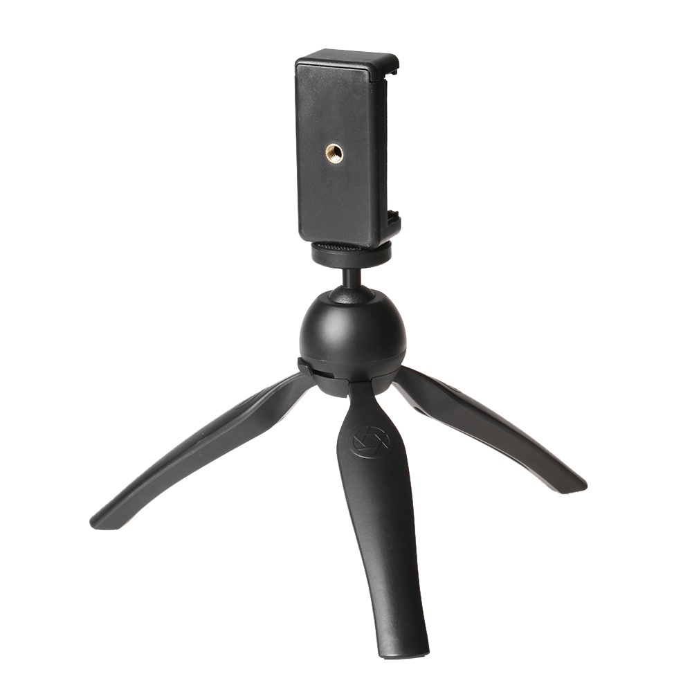 Mini Tabletop Tripod 2-Level Adjustable Working Heights 1/4