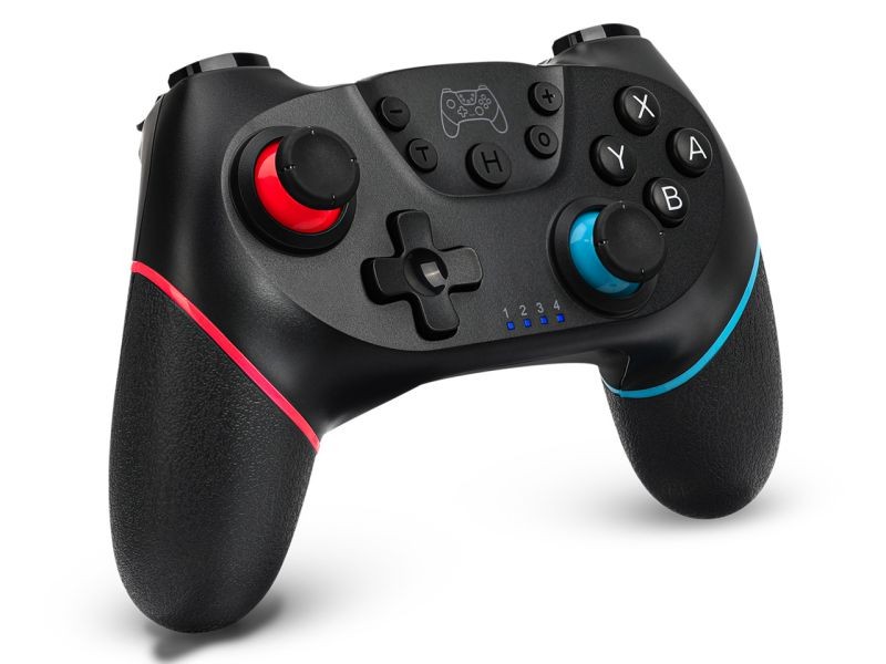 SuperStar Wireless Gaming Controller Remote Gamepad Joystick for Nintendo Switch,Bluetooth Rechargeable Gamepad Supports 6-Axis Gyro, Turbo and Dual Vibration(White)