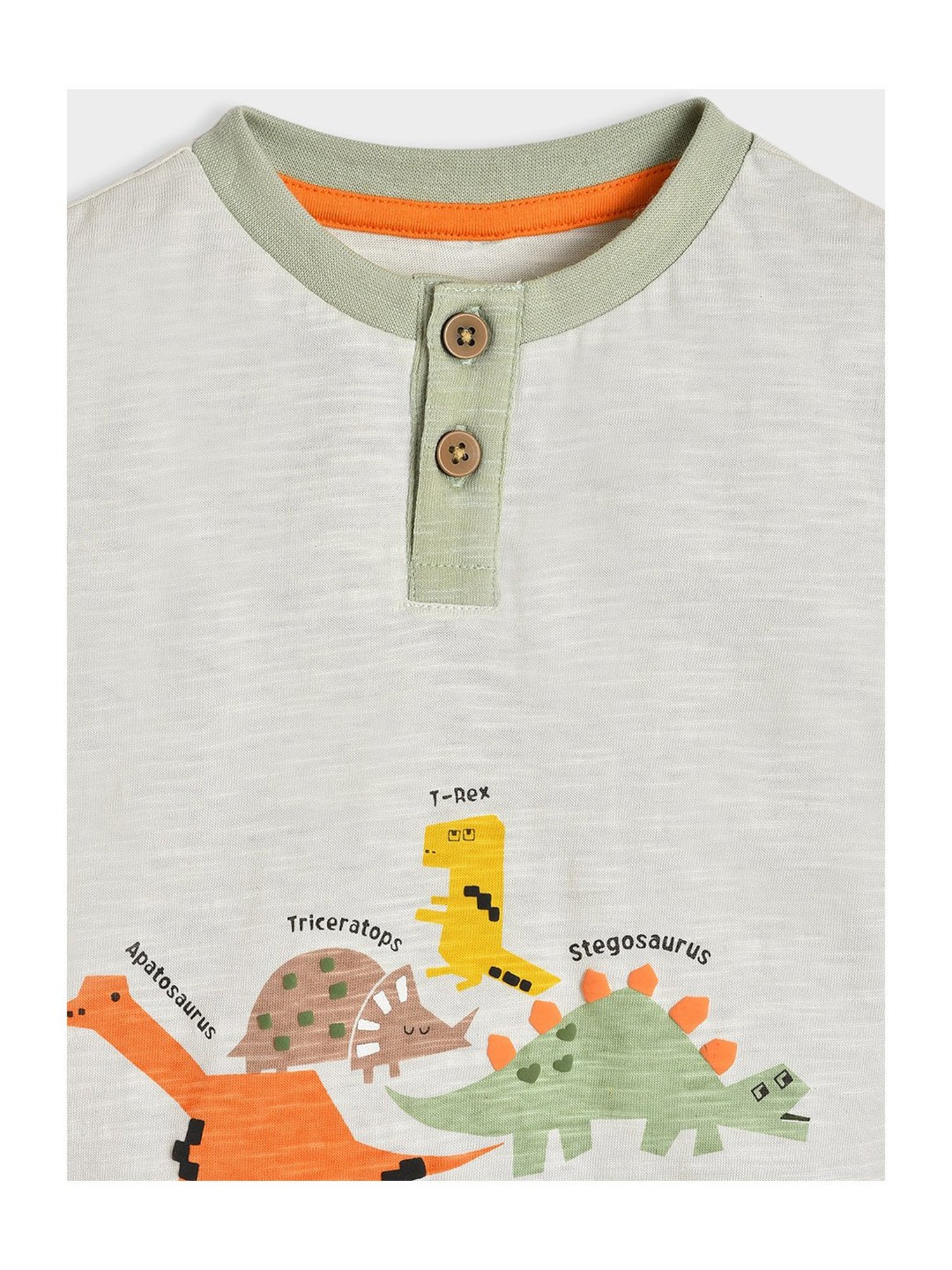 MiArcus Kids White & Black Printed T-Shirt with Shorts