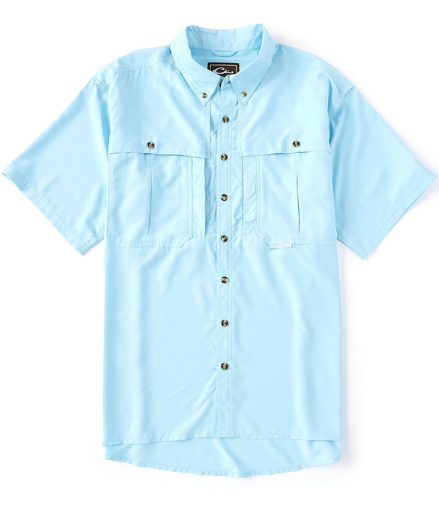 Drake Flyweight Wingshooter's Performance Short-Sleeve Woven Shirt