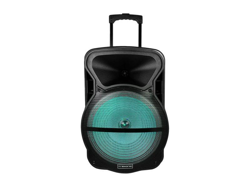 Trexonic TRX-15D Combination 15 Inch Bluetooth Portable Speaker and Tripod Stand