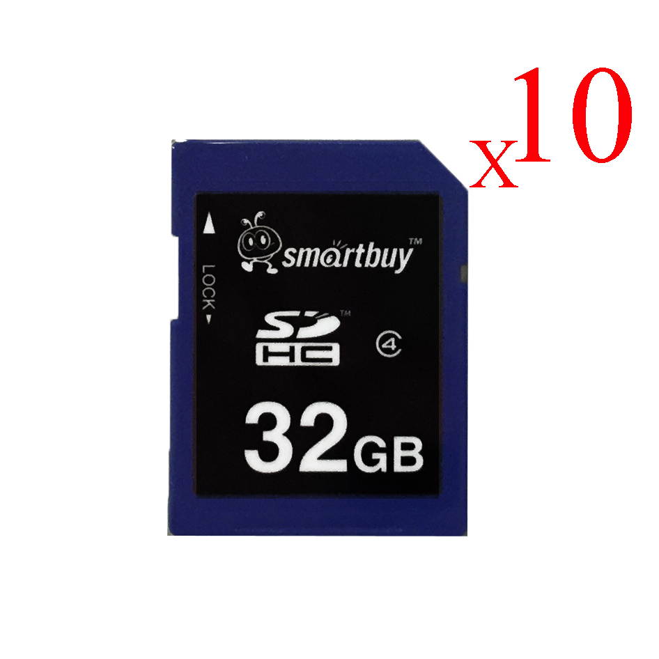 Smartbuy SDHC Class 4 Flash Memory Card SD HC Secure Digital C4 Fast Speed for Camera (16GB - 2 Packs)