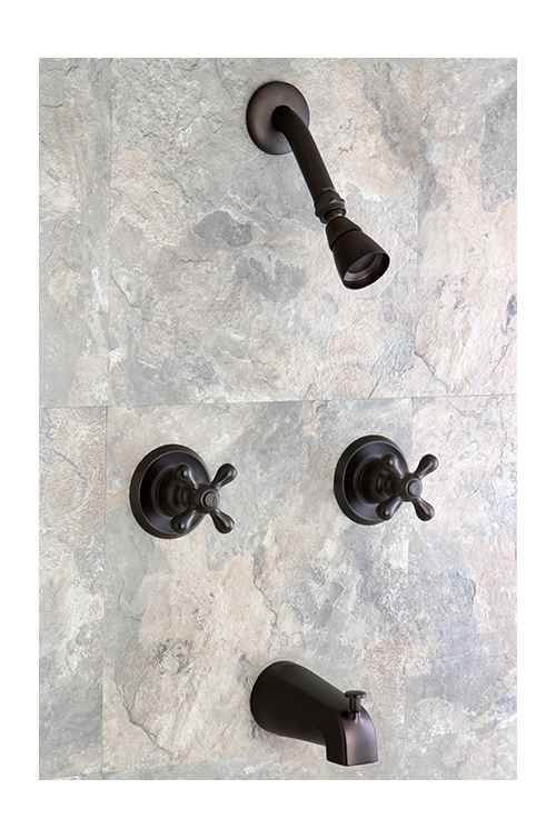 Two Handle Tub & Shower Faucet