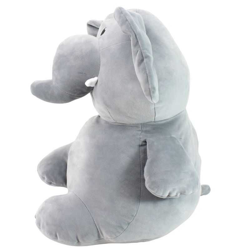 Animal Adventure Squeeze with Love Jumbo Stud Muffin Elephant 20.5" seated Stuffed Animal