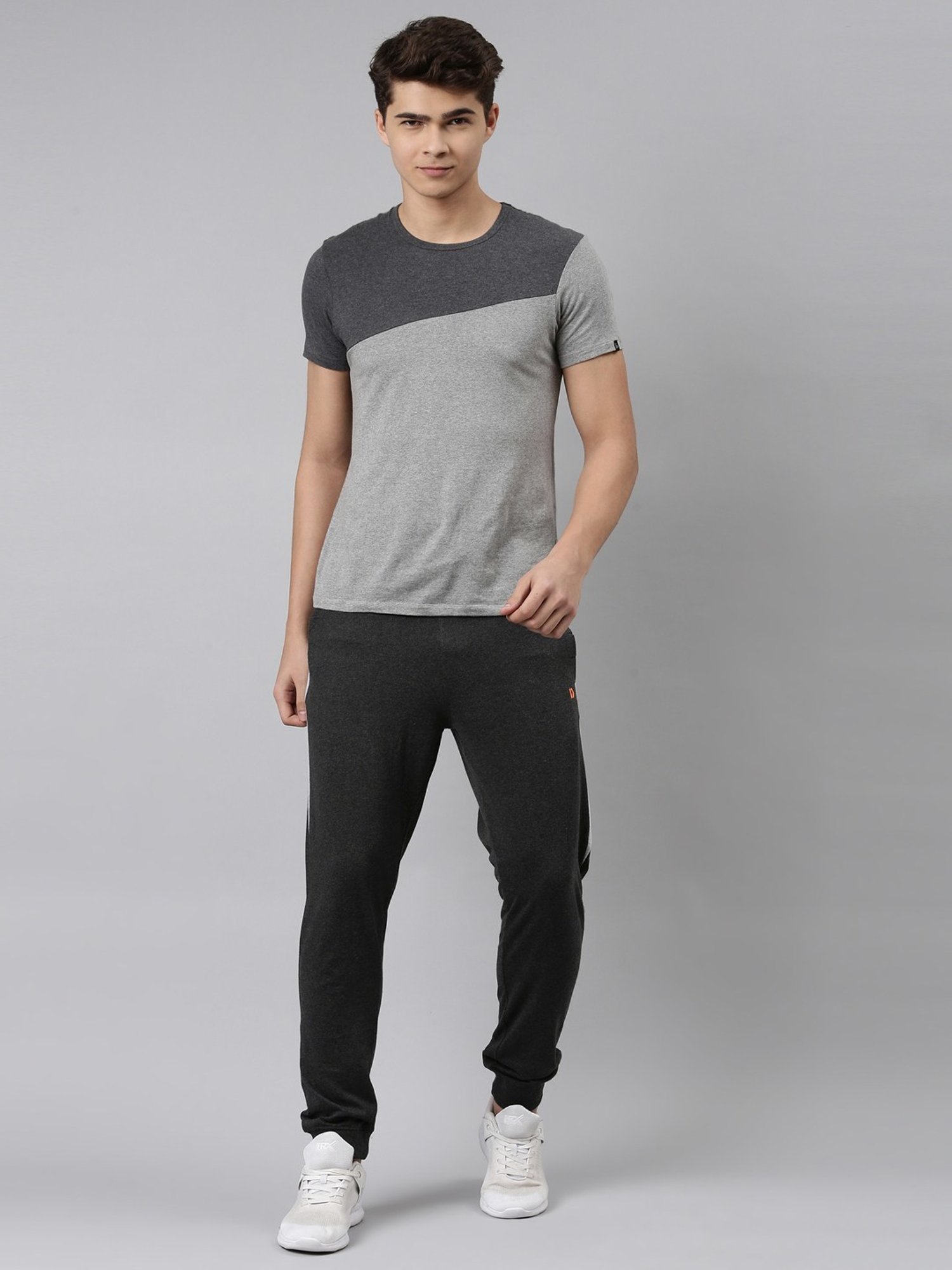Dixcy Scott Originals Black Cotton Regular Fit Joggers