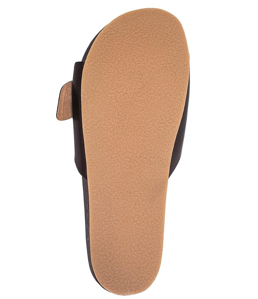 Jack Rogers Dorothy Bow Comfort Leather Slides