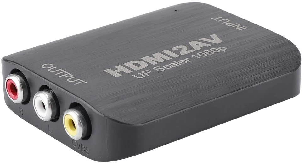 awstroe HDMI AV Adapter, HDMI AV Converter HD High Definition for Notebook Game Console