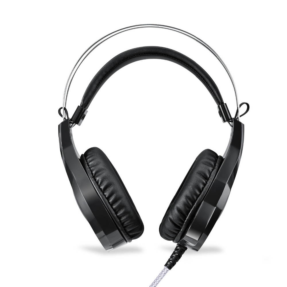 Heavy Bass Light Comfortable Computer Games LED Luminous Headphone with 3.5 mm Jack Earphone Microphones Headset