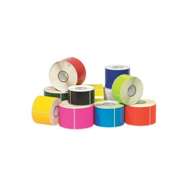 Tape Logic Inventory Rectangle Labels, 3" x 5", Red, 500/Roll