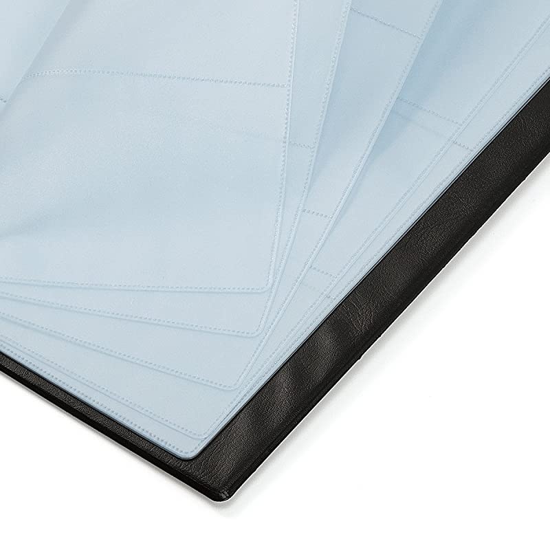 Card Holder Organizer Book PU Leather 2 Pack Total for 600 Cards