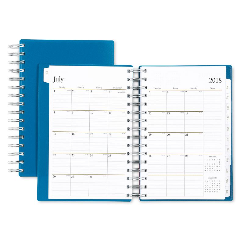 2018 - 2019 Spiral Planners Blue Sky - Indigo