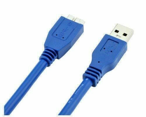 3.0 USB Cord Cable For  Backup Plus Slim Portable External Hard Drive HDD
