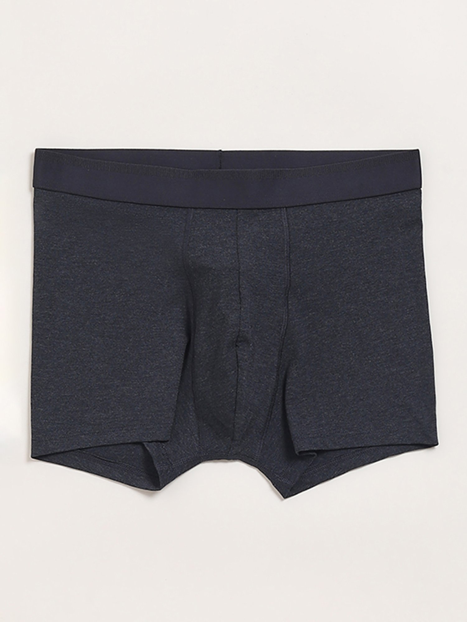 WES Lounge by Westside Plain Blue Trunks - Pack of 3