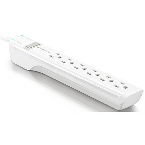360 Electrical Suite + 6 Outlet Surge Protector Stip with 6' Cord White 360314