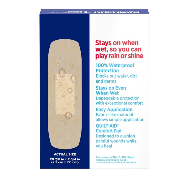 Band-Aid Water Block Adhesive Bandages - 20ct