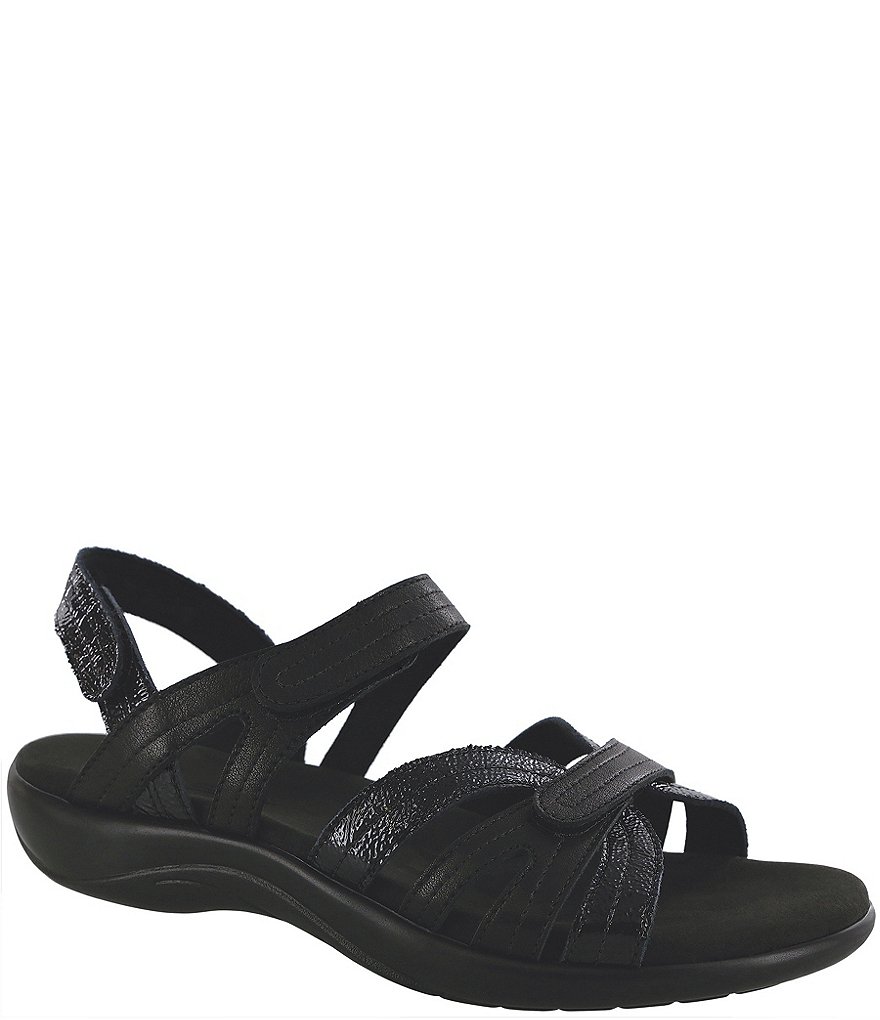SAS Pier Leather Heel Strap Sandals
