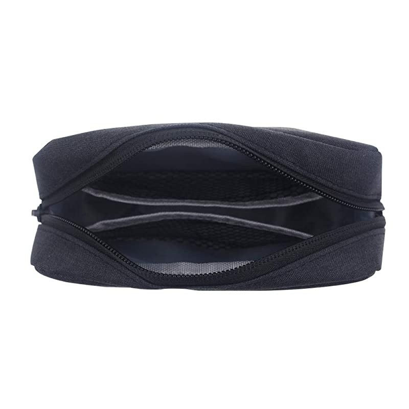 Accessories Bag,Digital Gadget Organizer Case,Nylon Travel Gear Storage Carrying Sleeve Pouch for Cable,USB,Earphones,Portable Hard Drives,Power Banks,Adapters or Camera Accessories