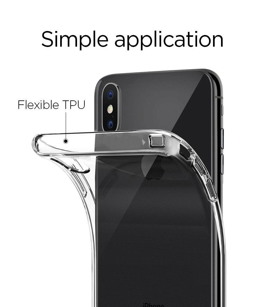 iPhone X TPU Case and Screen Protector Glass [ 3D Full Frame ] Premium Tempered 9H Hardness PET [Soft Edge Hybrid] Super Easy Apply for iPhone 10 work with most case Black Edge