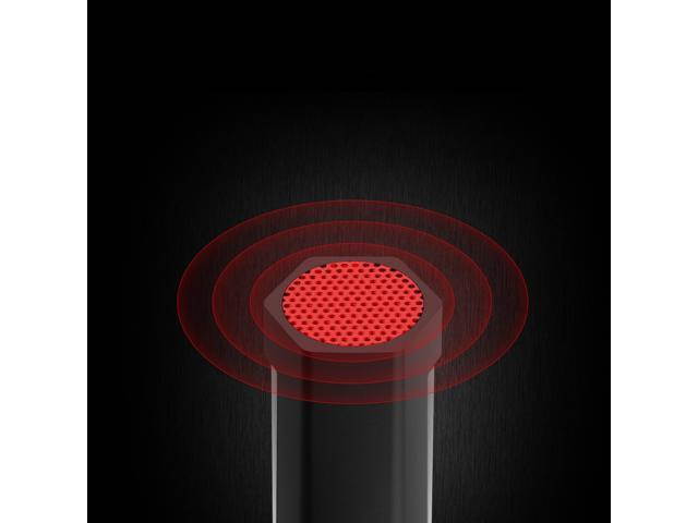 Electronics Plug and Play Home Studio Adjustable USB Desktop Microphone Compatible w/ PC ideal for Gaming Chatting, Skype, MSN, Yahoo Recording - Black