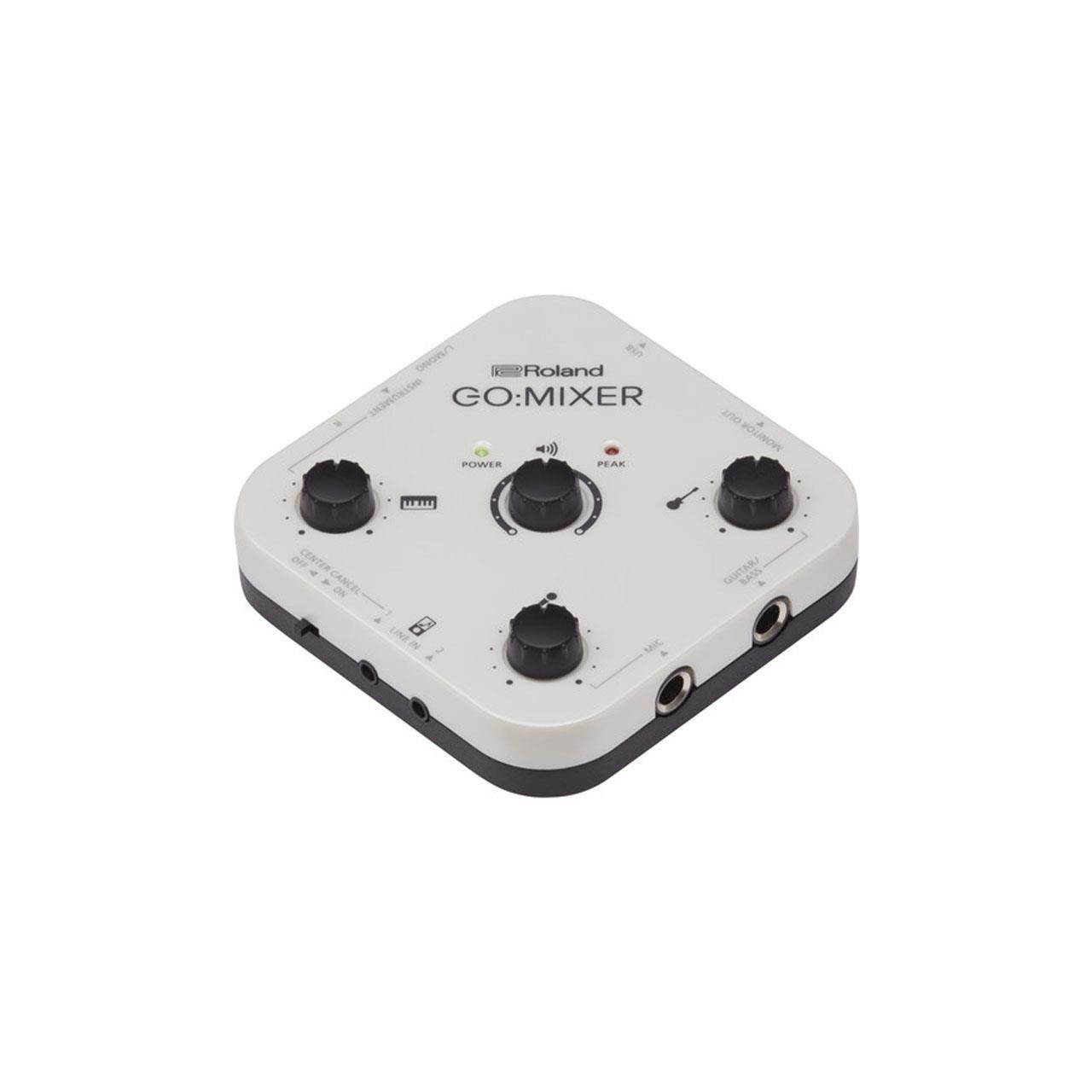 Roland GOMIXER Portable Plug and Play Audio Mixer for Smartphones & Desktops