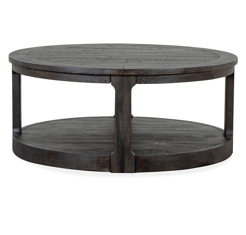 Magnussen T5263 Boswell Round Cocktail Table w/Casters