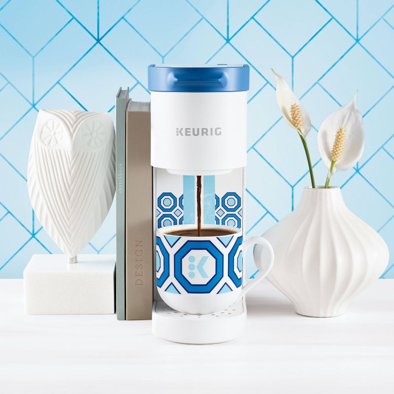 Keurig K-Mini Basic Jonathan Adler Limited Edition Single-Serve K-Cup Pod Coffee Maker - White