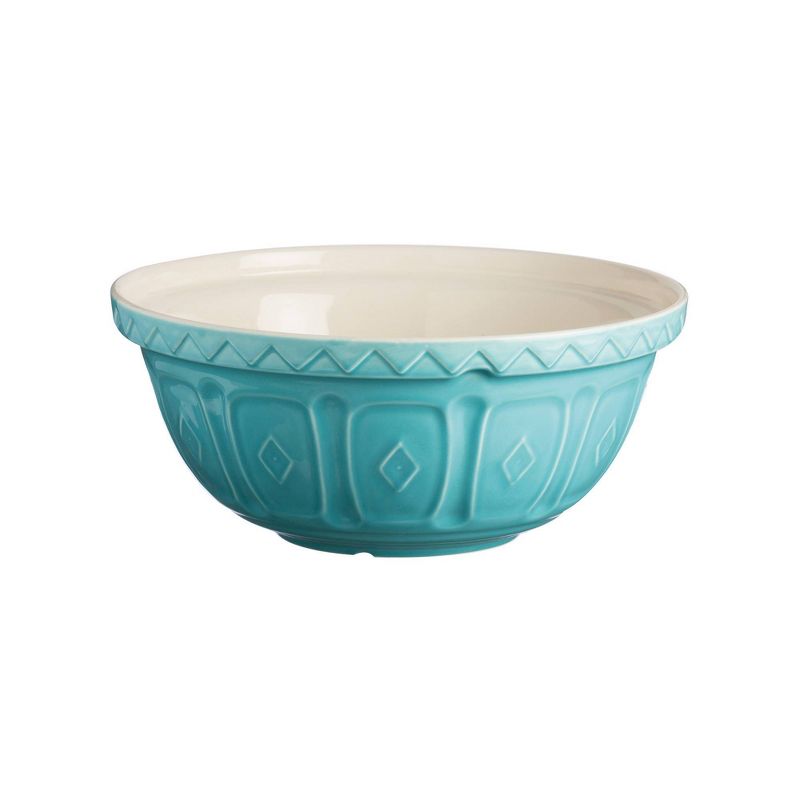 Mason Cash 91oz Earthenware Color Mix Mixing Bowl Turquoise