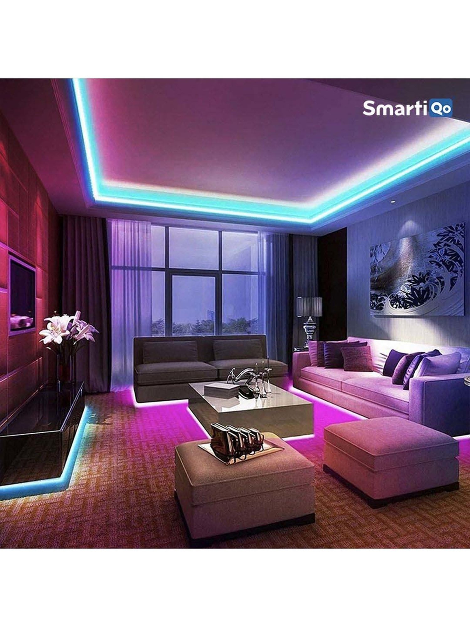 SmartiQo Smart Strip Lights (5 Meter RGBW)