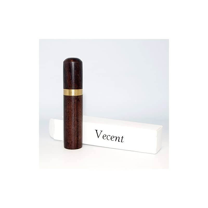 Portable Wood Toothpick Holder Mini Toothpick box Pocket Toothpick Holder (Light Brown & Dark Brown)