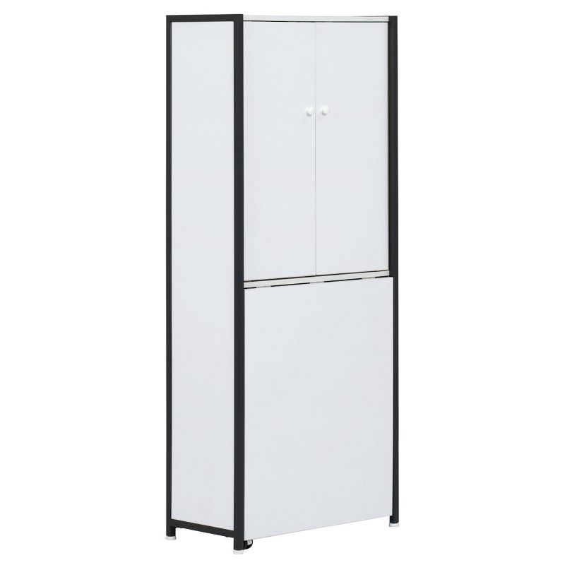 Craft Armoire Charcoal/White - Sew Ready
