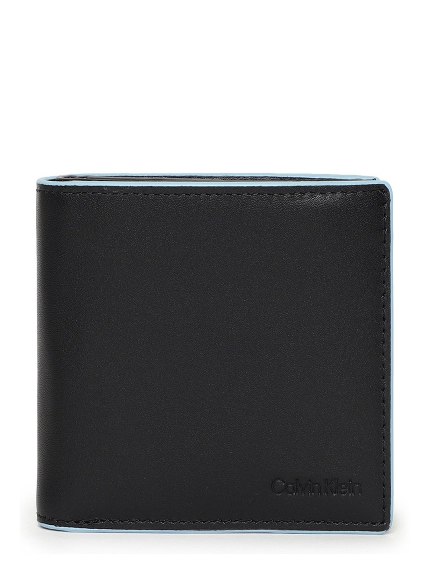 CALVIN KLEIN Black Leather Wallet