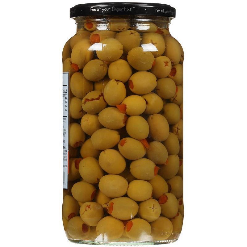 Pearls Pimiento Stuffed Manzanilla Olives - 21oz