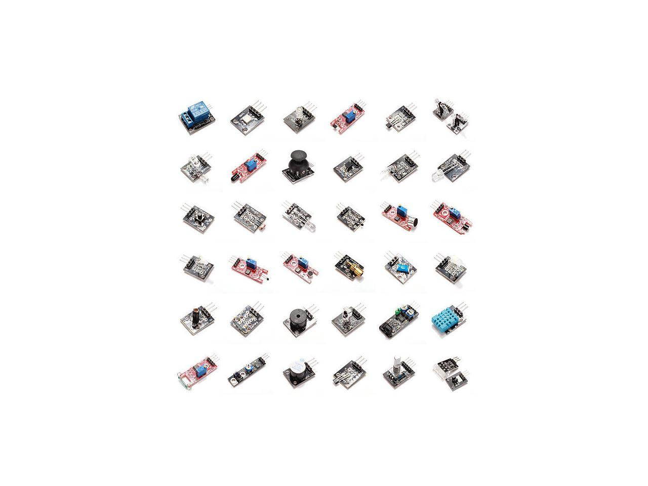 XINDA DIY 37 In 1 Sensor Module Board Set Starter Kits SENSOR KIT For Arduino Plastic Bag Package