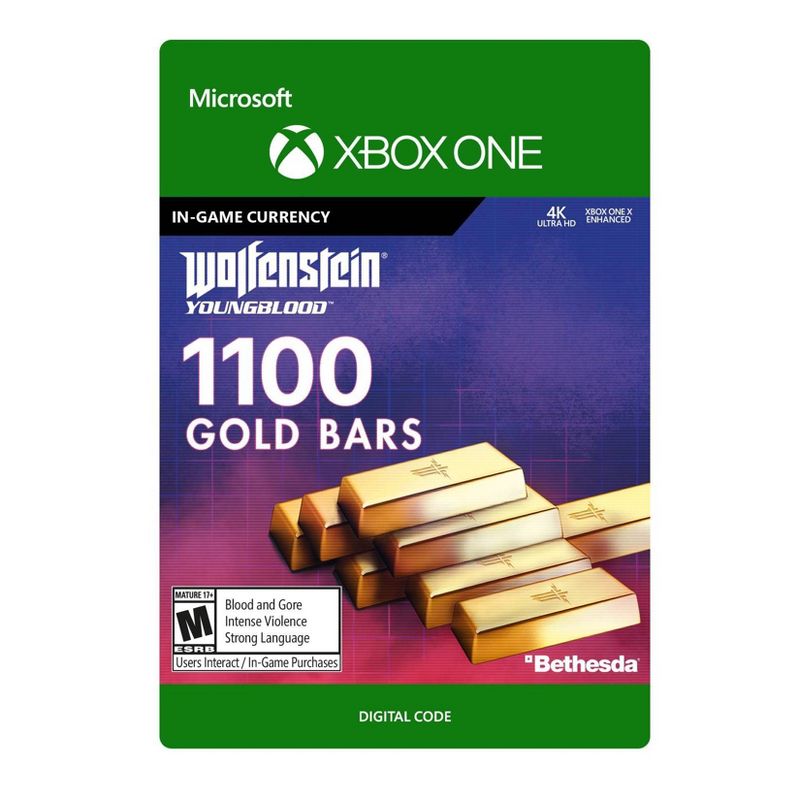 Wolfenstein: Youngblood 1100 Gold Bars - Xbox One (Digital)