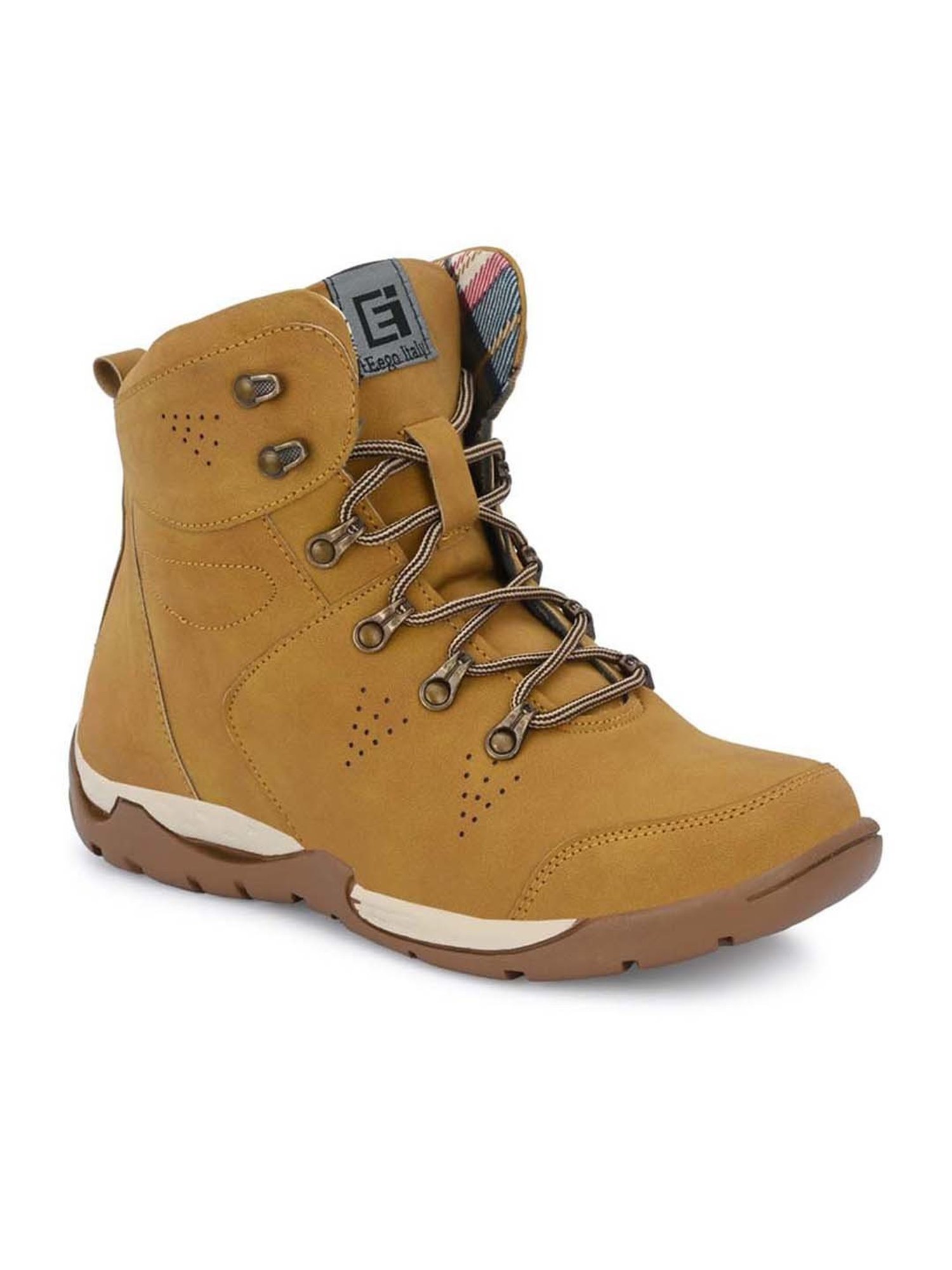 ECCO Men's Exohike Mid Hydromax Lace-Up Water Resistant Hiking Boots