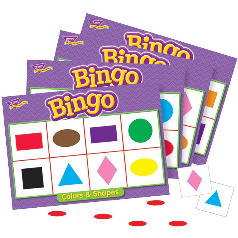 Trend Enterprises Colors and Shapes Bingo Game
