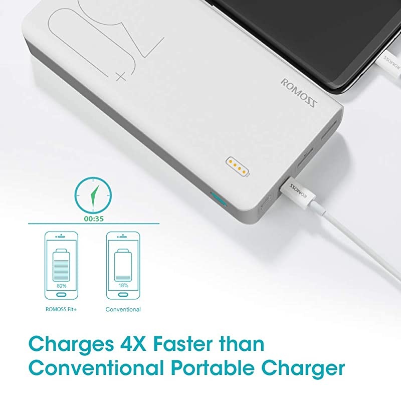 30000mAh Power Bank Sense 8+ 18W PD USB C Portable Charger with 3 Outputs amp 3 Inputs External Battery Pack Cell Phone Charger Battery Compatible with iPhone 11 Xs Max MacBook iPad Pro