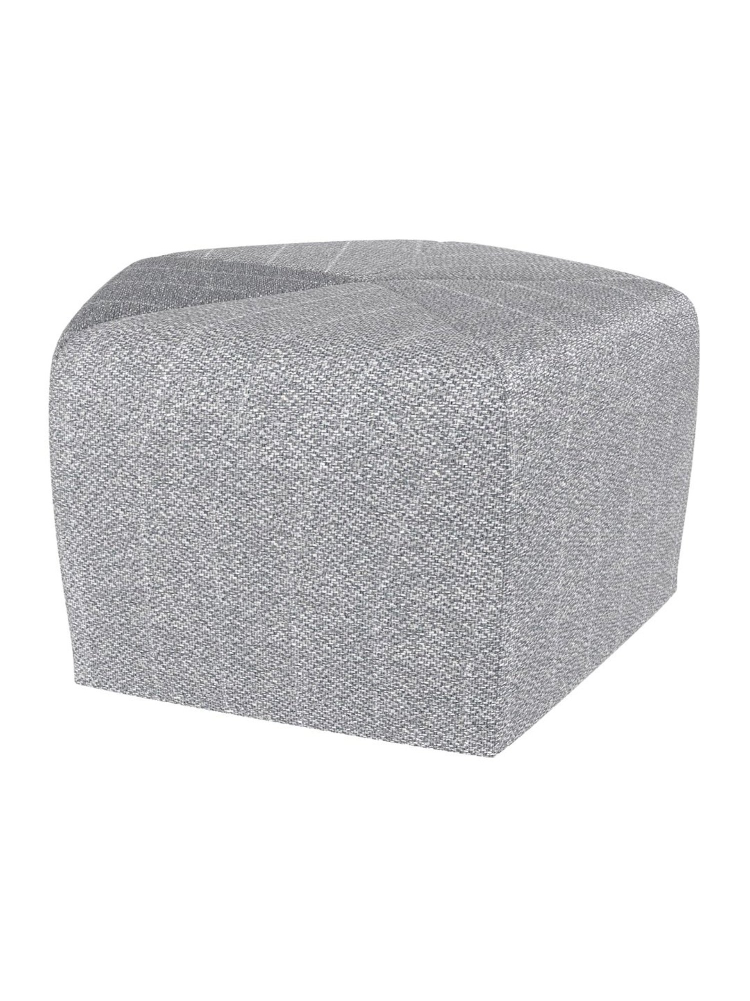 Godrej Interio Altair ?Grey PU Foam Pouf (1 Year Warranty)