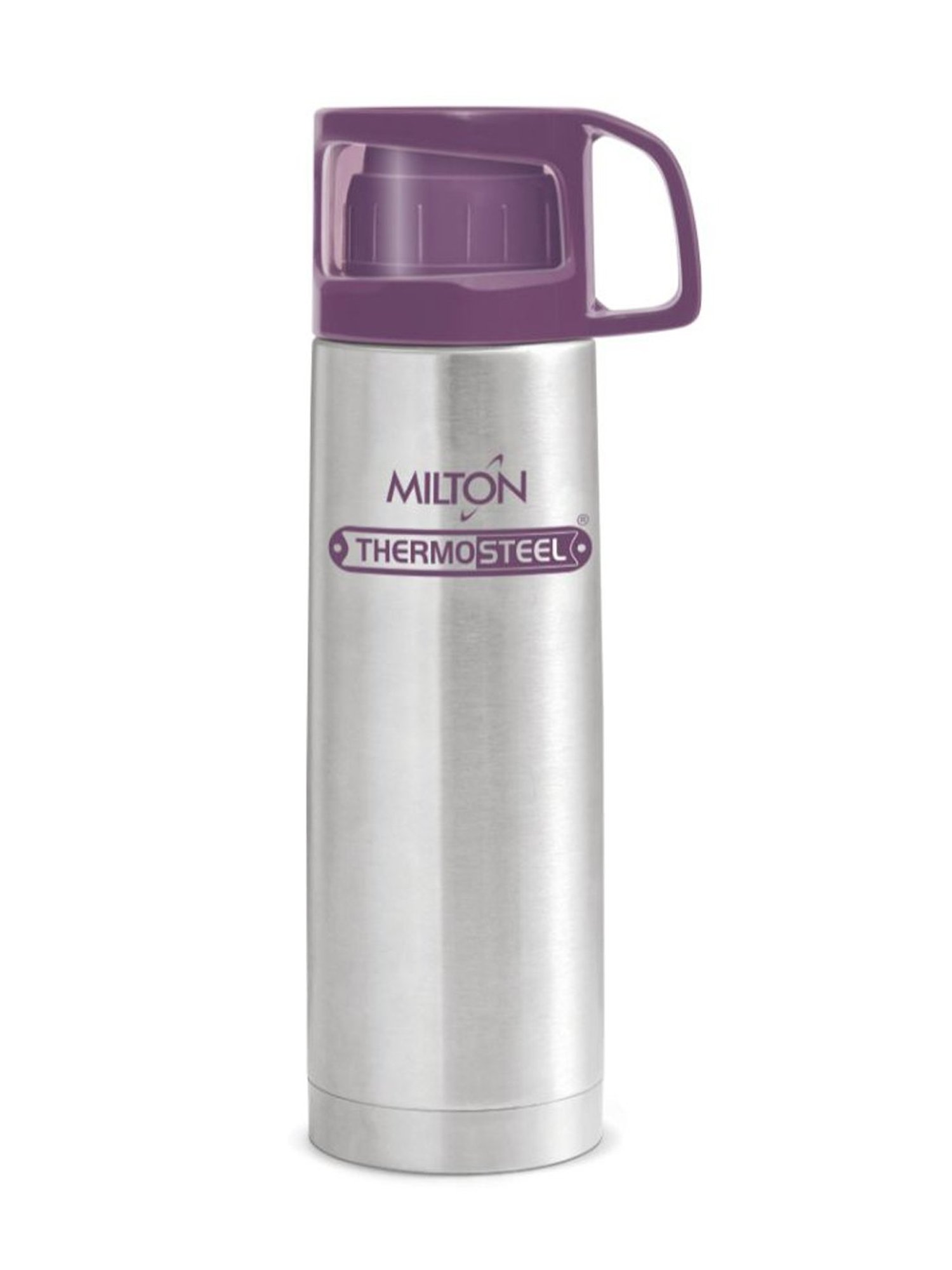 Milton Purple Stainless Steel Thermosteel Glassy Drinking Cup (0.5 L)