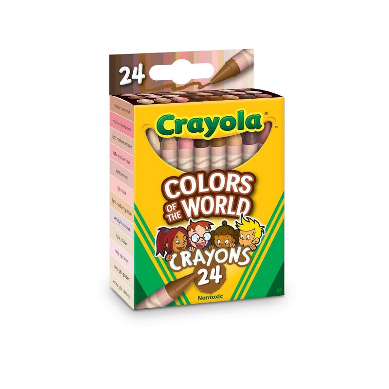 Crayola 24ct Crayons - Colors of the World