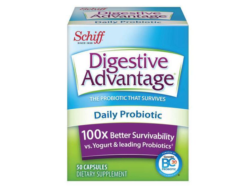 Digestive Advantage Daily Probiotic Capsules for Men & Women - 50ct