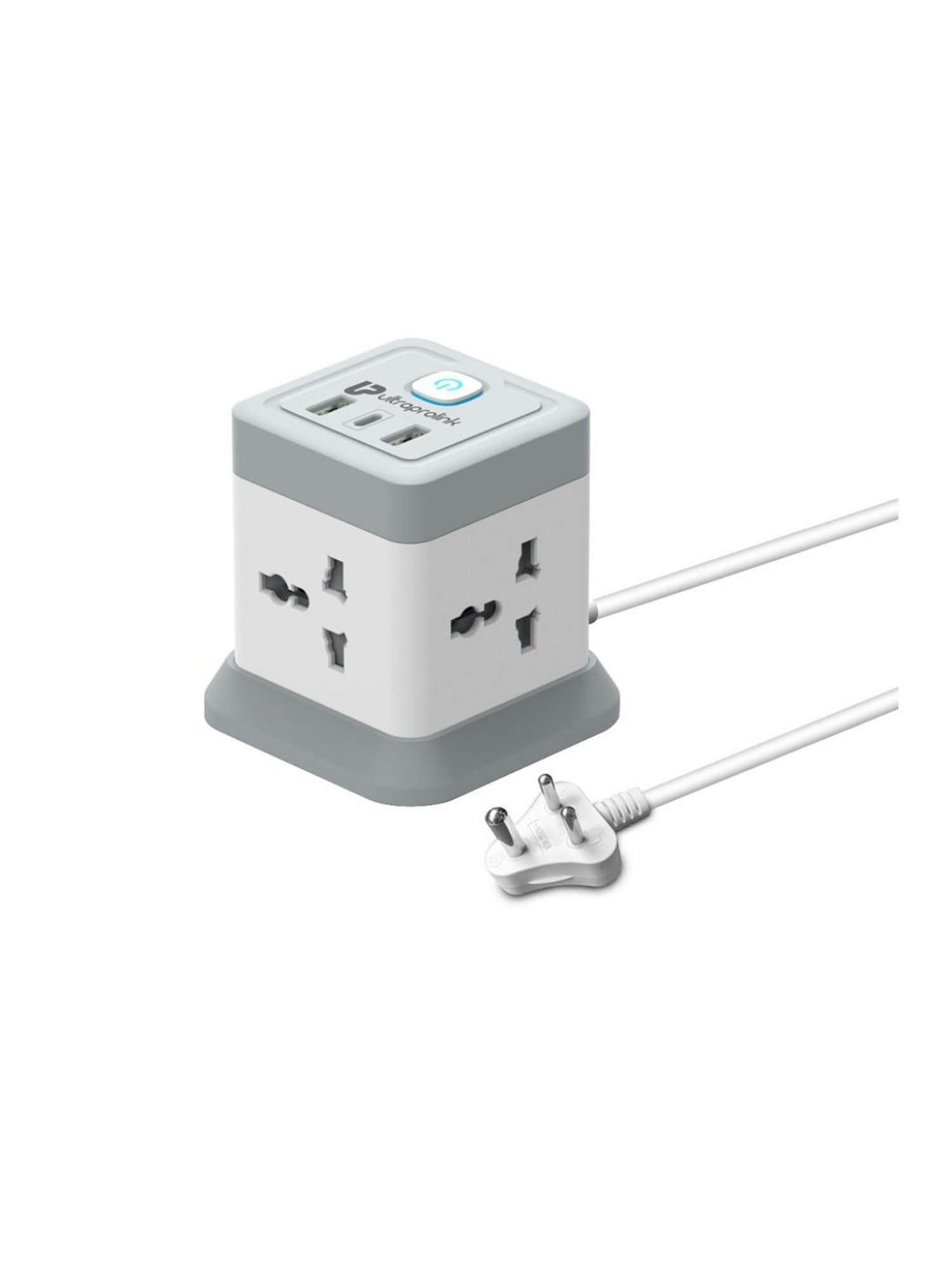 UltraProlink Qube Desktop Surge Protector with QC3.0 & 20W Power Delivery Port