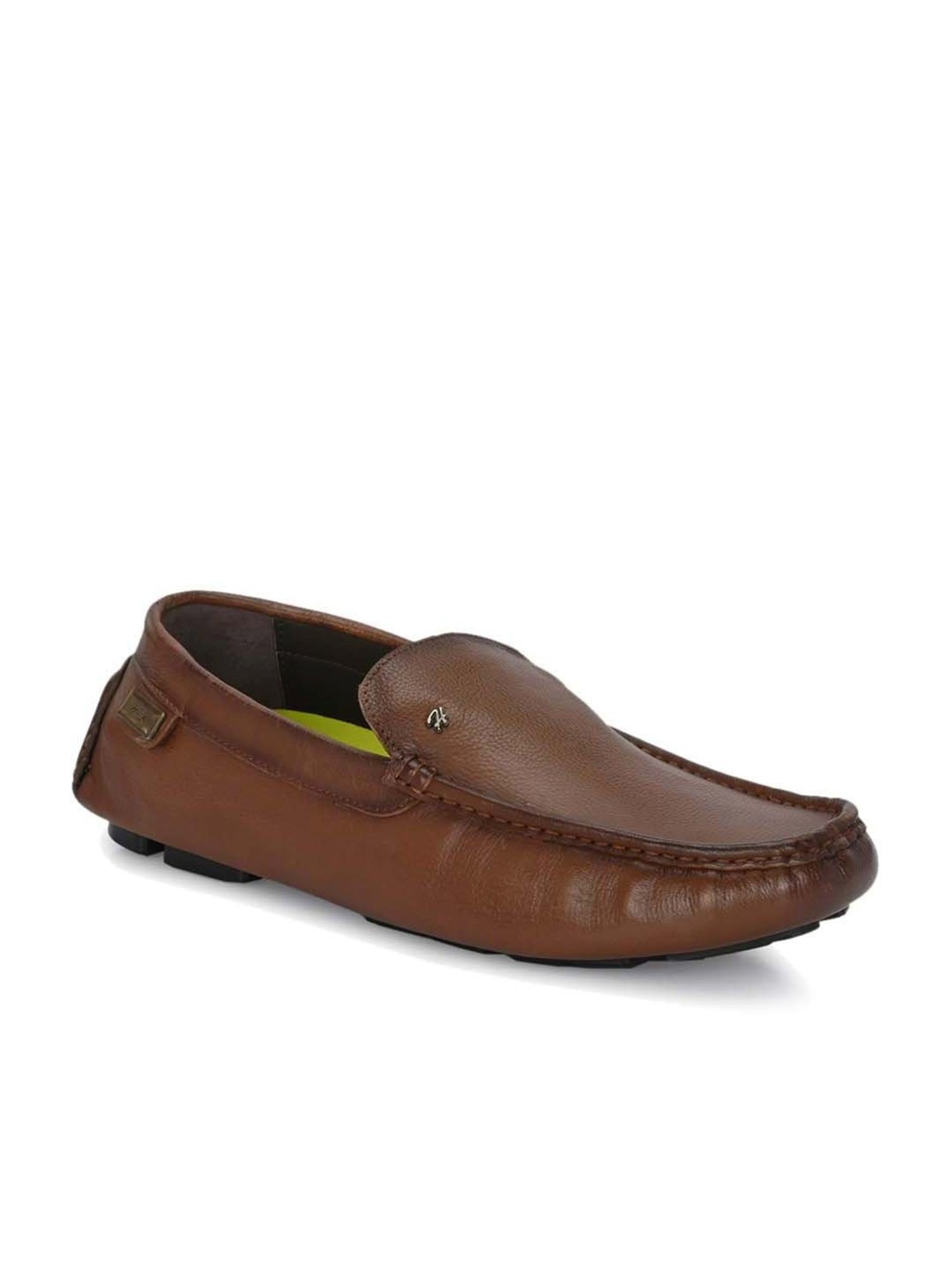 Hitz Men's Tan Casual Loafers