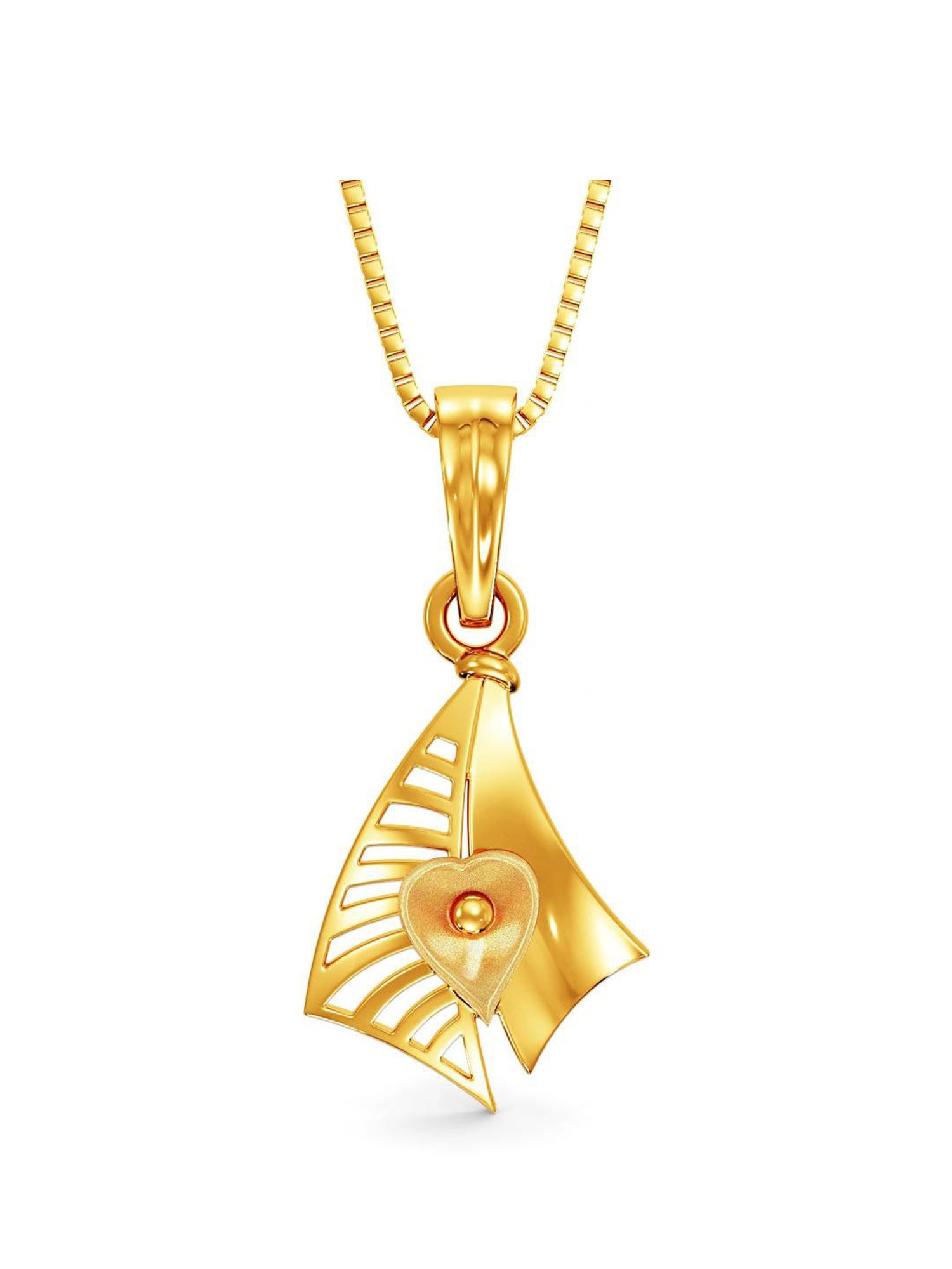 Joyalukkas 22k Eternal Love Medallion Pendant