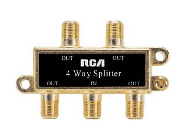 RCA VH49N Video 4 Way Signal Splitter