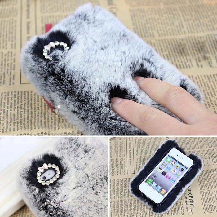 Value Tom Warm Furry Back Cover Cases For Samsung S6 edge