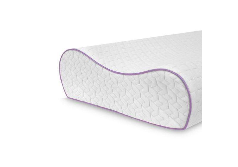Downlite Soft White Goose Down Hypoallergenic Pillow &ndash; Perfect for Stomach Sleepers Standard