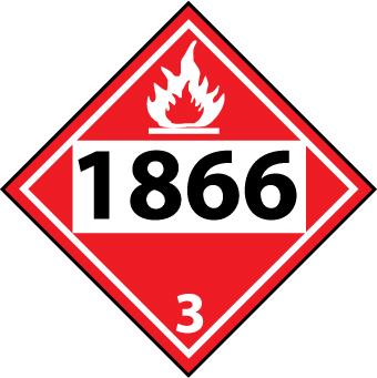 NMC DL142BP-PLACARD, 1866 3, 10.75X10.75, PS VINYL (1 EACH)