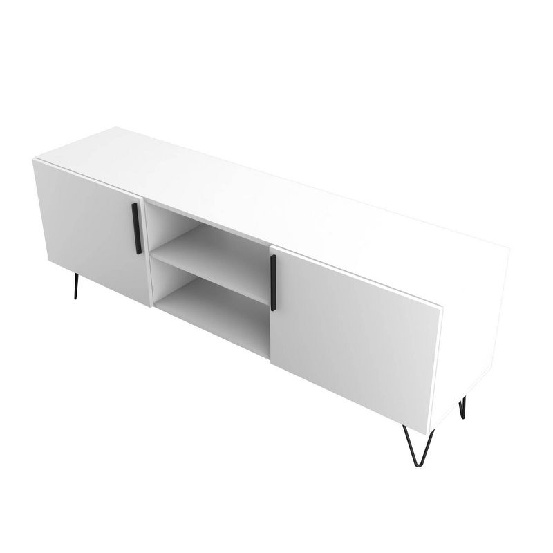 Nolita TV Stand for TVs up to 60" White - Manhattan Comfort